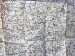 Ordnance Survey 1:50,000 Map – Worcester & The Malverns – Sheet 150 – 1974