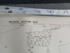 4 X Ordnance Survey 1:2500 Laminated Sheets, Hampshire, 1900, 1900, 1924 & 1925