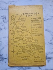 (1962) AA Your Route Vintage Road Planner Inverness Bournemouth Lancaster