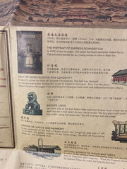 Guide to the Summer Palace Painter’s Tourist Map of Beijing Peking China 2006