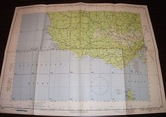 WORLD AERONAUTICAL CHART. PORT PHILLIPS BAY. AUSTRALIA. 1951 ORIGINAL MAP 1469