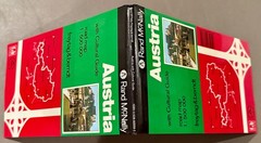 1990’s Vintage Rand McNally Austria Europe Road Map Freytag & Berndt Wien