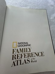National Geographic Family Reference Atlas Of The World *Fold Out Map*
