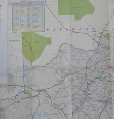 Globetrotter Travel Map: South Africa. Scale- 1: 2,400,000 (Tenth Edition, 2011)