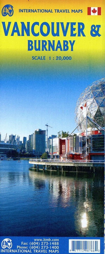 Burnaby & Vancouver (Map) (UK IMPORT)