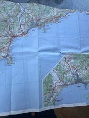 25x Michelin France road maps, folded, inc Italy Europe & Swizerland