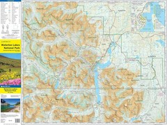Waterton Lakes NP (Map) Trail maps (UK IMPORT)