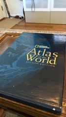 National Geographic Atlas of the World Eighth Edition Hardcover GREAT Condition