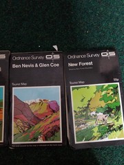 Joblot of 4 Ordnance Survey Tourist Maps Multiple Places See Photos #66