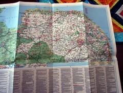 Gazeteer’s “Official Tourist Map East Anglia”