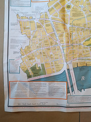 Vintage 26 X 29″ DUCKHAMS Historical Map London 1960s