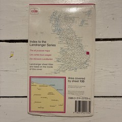 North East Norfolk – 1992 Ordnance Survey Landranger Map Sheet 133
