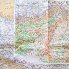 Bartholomew World Travel Map 15: Indian subcontinent • Scale- 1:4,000,000 (1979)
