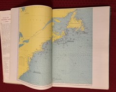 Rare 1950s “Atlas Of Treasure Maps” Large Book FL Coffman