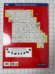 Delorme Missouri Atlas and Gazetteer Topographic Maps Back Roads GPS Recreation