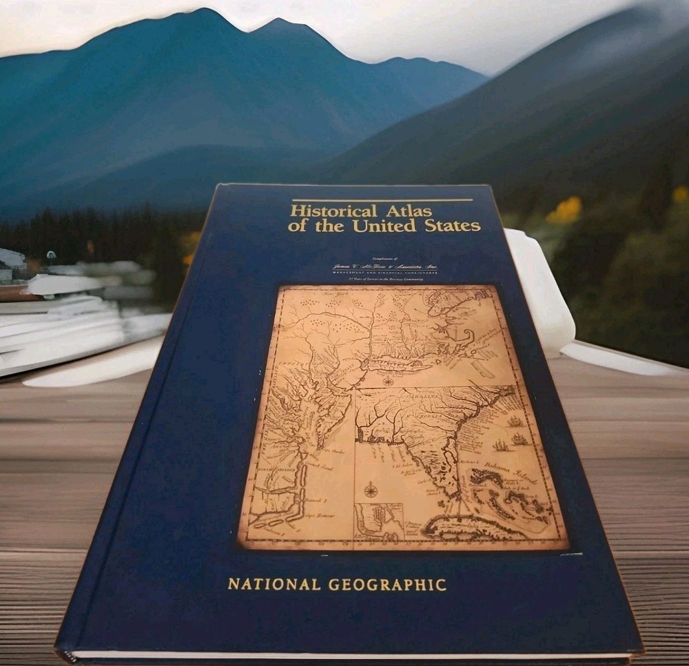 Historical Atlas Of The United States – National Geographic – Big Book USA Atlas