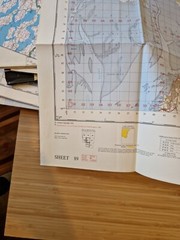 Ordnance Survey Map Of Great Britian – LANCASTER AND KENDALL – 1965 – 1/63360