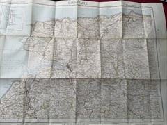 BARNSTAPLE 118 Ordnance Survey “One-Inch” Linen Map – Fifth Edition – 1933 2/6
