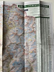 Khumbu – Jiri to Everest Map