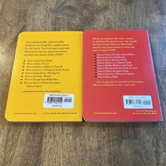 The Worst Case Scenario Survival Handbook + Travel Edition – 2 BOOK SET / NEW