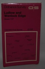 Ordnance Survey 1:50,000 Map – Ludlow & Wenlock Edge, Sheet 137 – 1974