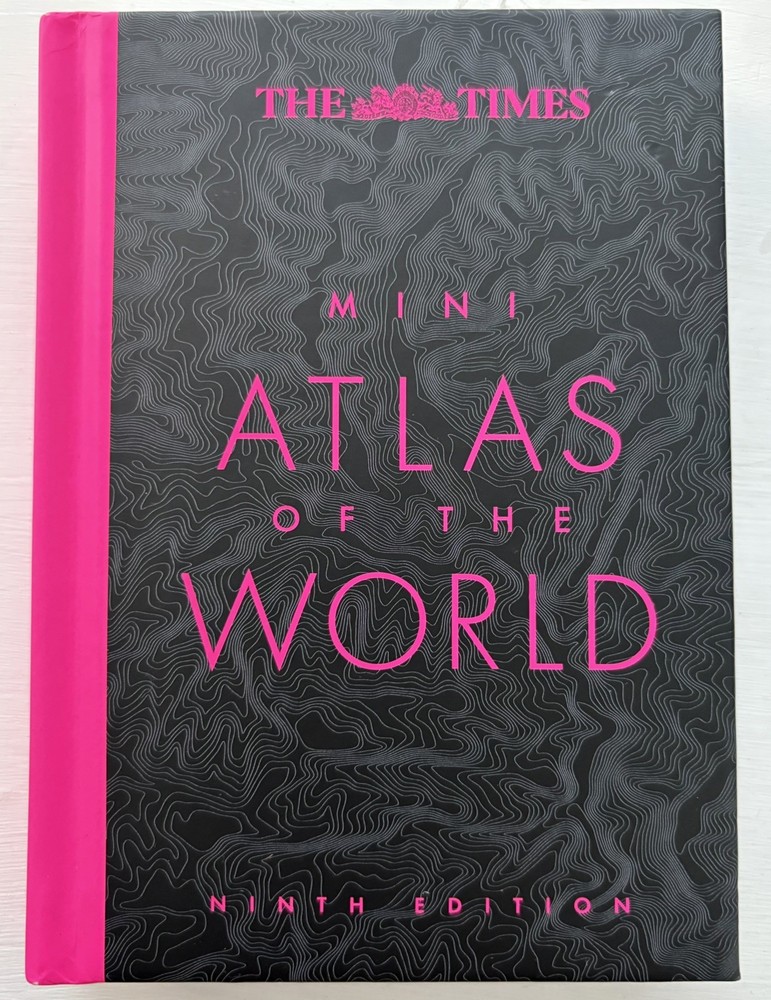 The Times Mini Atlas of the World by Times Atlases | Hardcover | 2025 *NEW*
