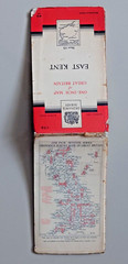 East Kent Ordnance Survey Seventh Series One inch 1966 Sheet 173 Folding Paper