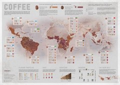 Coffee Wall Map (Map) (UK IMPORT)