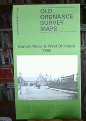 MAP OF Barlow Moor and West Didsbury 1905 LANCASHIRE SHEET 111.06 NEW, MAKEPEACE