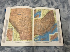The Great Geographical Atlas by Rand McNally (Hardcover, 1990) – 11” x 15-1/2”