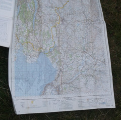 Vintage OS Map Lancaster & Kendal Lake District 1965 Sheet 89 One Inch