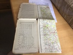 OS map Eastbourne Sheet 183 New Popular Edition One-inch 1946
