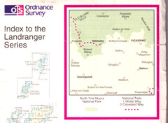 MALTON & PICKERING, Helmsley & Easingwold – Ordnance Survey Landranger map