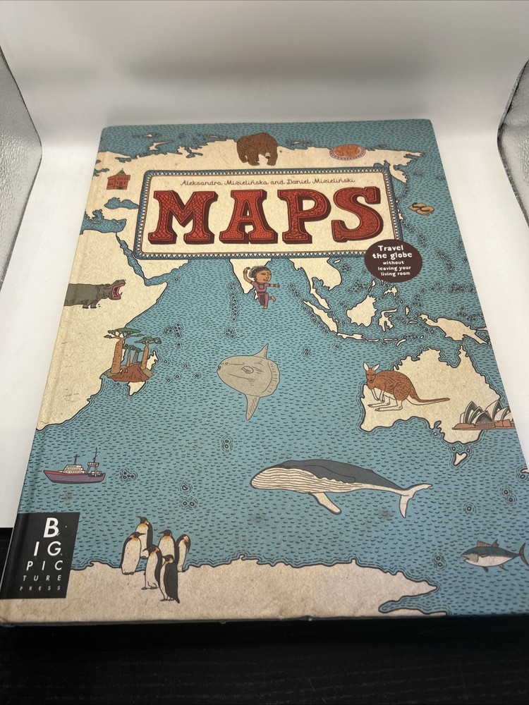 Maps: Aleksandra Mizielinska – Daniel Mizielinski by Mizielinski, Aleksandra and