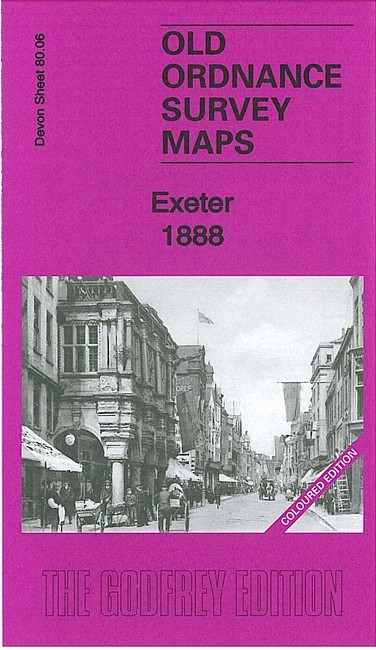Exeter 1888 (Coloured) or 1904 Devon Sheet 80.06