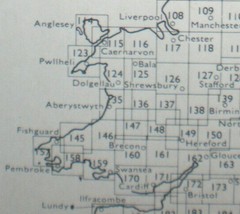 MID, WEST & SOUTH WALES   LANDRANGER OS ORDNANCE SURVEY MAPS JOB LOT BUNDLE SET