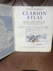 Clarion Atlas Collins Longmans 1961 Vintage Old Paperback Book