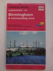OS 1:50,000 Landranger Sheet 139 Birmingham & surrounding area 1996