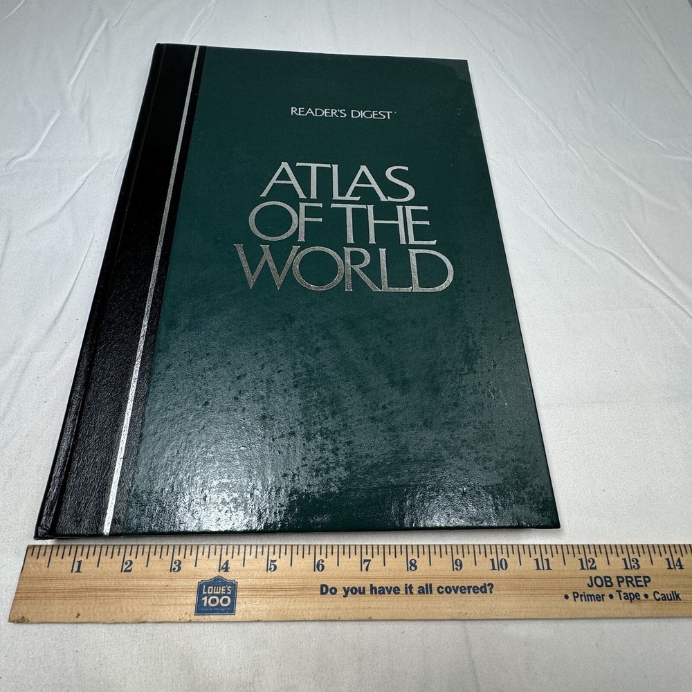 Reader’s Digest Atlas of the World by Reader’s Digest Editors (1989, Hardcover,