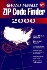 Rand McNally Zip Code Finder 2000 by Rand McNally