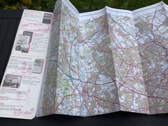 OS Ordnance Survey Landranger Map 176 West London area – 1990