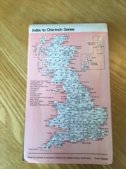 1972 Ordnance Survey One Inch Map 24 North Skye (incl Portree , Uig & Culnaknock