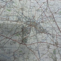 COVENTRY & RUGBY Ordnance Survey Map 1967 Sheet 132 Seventh Series Daventry