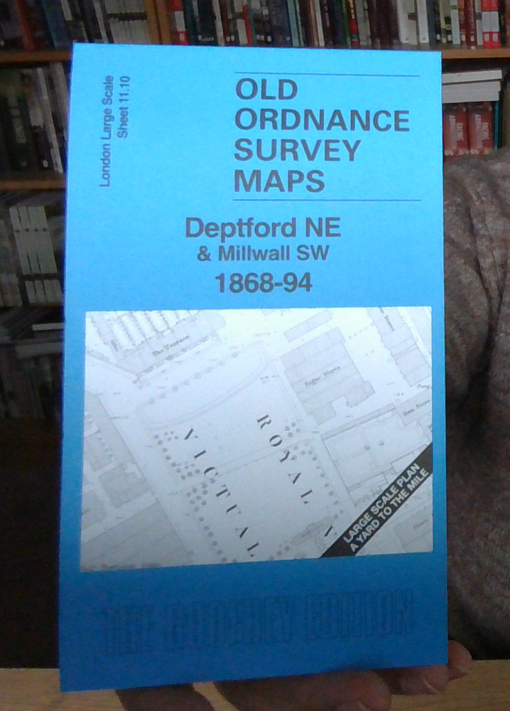 MAP OF DEPTFORD NE & MILLWALL SW 1868-94 NEW 9781787219403 by Pamela Taylor