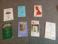 Vintage UK & Ireland Maps Bundle – OS, Shell, Collins, Street Plans