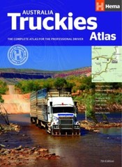 Australian TRUCKIES Atlas Hema Map Atlas 7th Edition Rest Area Truck Stop Map