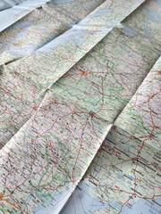 Europe World Region Map Hema Paper Immaculate Clean Barely Opened Free Post UK