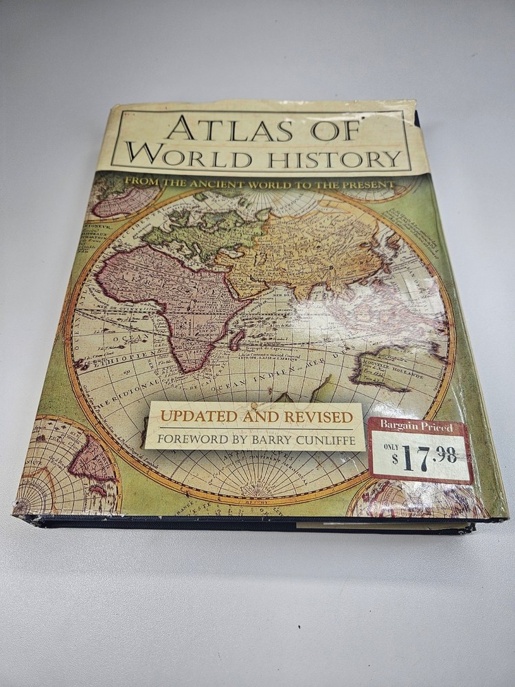 National Geographic Atlas of World History book, updated and revised edition