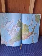 Atlas Of The World Seventh 7th Edition Book Very Large National Geographic EUC