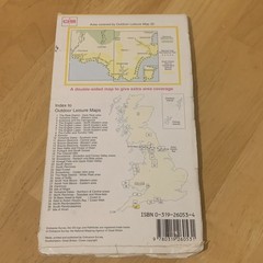 Ordnance Survey Outdoor Leisure 20 South Devon Brixham To Newton Ferrers 1995 OS